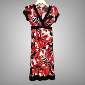 MOA MOA FAUX WRAP DRESS SIZE SMALL